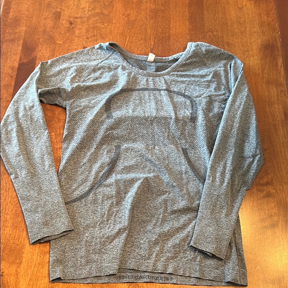 Lululemon Gray Swiftly Tech Long Sleeve Shirt